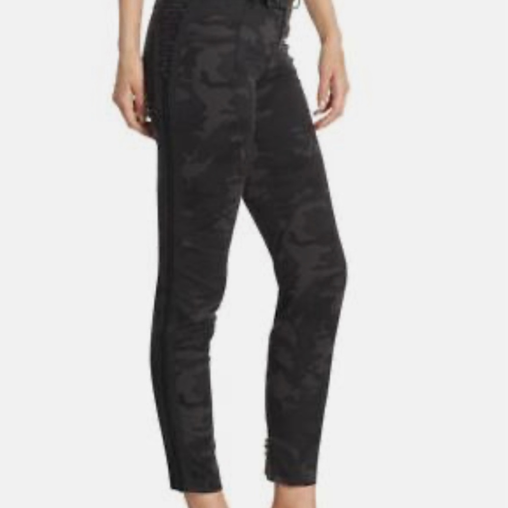Faith Connexion Camo Lace-Up Skinny Pants US size 4 FR 34